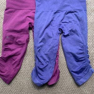 Lululemon pants medium size. Set of 2 pairs